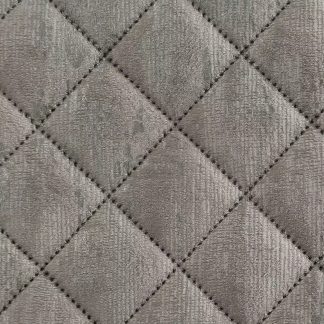 Narzuta beżowo srebrna 220x240